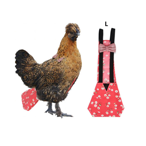 Jacenvly chicken cloth diaper red 3 sizes 1