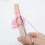 Wooden latch hook yarn cutter for rug making 1 piece 4