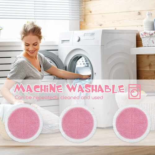 Electric Mop Cleaning Pads Replacement 6 Pcs 1