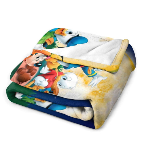 Mickey blanket ultra-soft flannel throw 55" x 70" 2