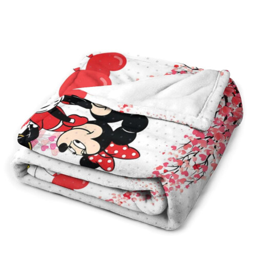 Mickey Blanket Flannel Plush Throw 50" x 70" 2
