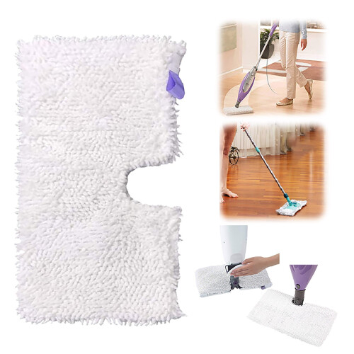 Steam Mop Replacement Pad Ultra-Fine Fiber 2 Pack 1