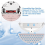 Microfiber Mop Pad for Roborock S5/S6 Series 8 Pack 5