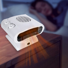 Mini heater electric oscillating dual-use home heater