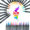 Artistic Marker Set Rich Colors 2.5ml Smooth Ink 3