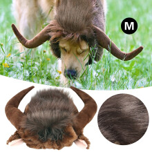 Pet Hats with Horns for Dogs and Cats – Cute Headwear