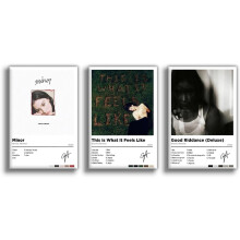 Gracie Abrams poster set album aesthetics 3 pieces
