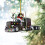 Mini Iron Car Christmas Tree Ornament, 1 piece 4