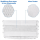 Steam Mop Replacement Pads for S1000 Series 8 Pack 4