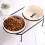 Dog Bowl Stand Iron Frame 12-inch Height 1