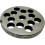 Meat Grinder Plate Reversible 1/2 Inch 2