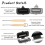 Hot Dog Toaster Sandwich Pan Double-Sided 3-Pack 3