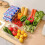 Plastic Transparent Refrigerator Organizer Box 1 Pack 4