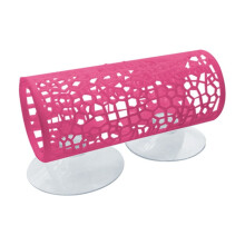 Fish tunnel toy black small-hole hollow hideout for guppies