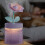 Mini desk humidifier 260ml cool mist with light 1
