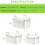 Fridge Produce Storage Containers 3 Pack 3