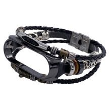 Leather Braided Watch Strap for Men - 1 Piece