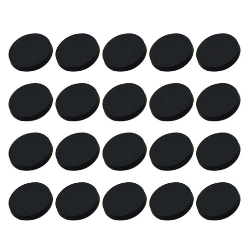 Metal Coat Buttons Black 20pcs