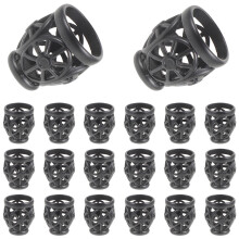 Guangmc cord locks end stopper for shoelaces 20 pcs