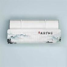 (DMinimalist Style) Air Conditioner Wind Deflector For Baby Prevents Direct Blowing Cold Air Outlet Cover Adjustable Windshield Panel For Home Offic