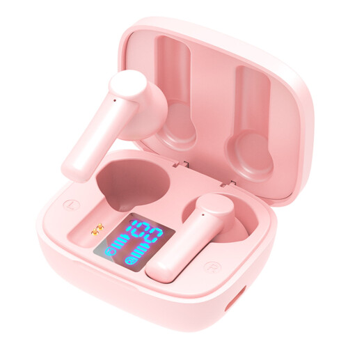 Jacenvly gaming headset Bluetooth 5.0 pink 2