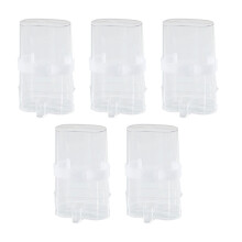 Guangmc5pcs automatikus madáretetők ketreces hullámos papagájokhoz, kanári-kakaduhoz, pinty papagájhoz