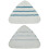 Steam Mop Replacement Pads Triangle Microfiber 6 pcs 4
