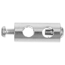 Stainless Steel Cable Clamp with Dual Holes