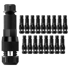 Low Voltage Garden Light Connectors Plastic 16 pcs