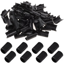 Guangmc anti-static wire shelf sleeves black 32 pairs