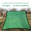 Jacenvly sun shade canopy rectangle outdoor 95% UV 5