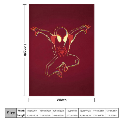 Spiderman blanket ultra-soft plush throw 50x70 inches 1