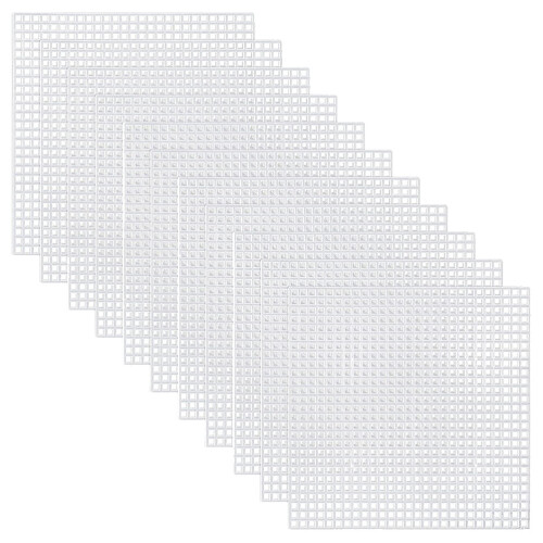 Guangmc plastic canvas sheets 8x8cm 30 pcs 1