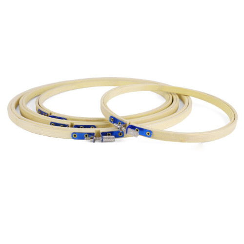Guangmc embroidery hoop set non-bamboo 4 pcs assorted sizes 1