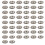 Guangmc silver snap buttons large quantity 50 4