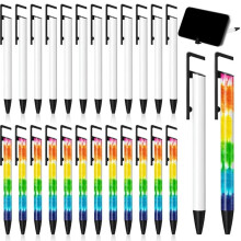Sublimation Blank Ballpoint Pen with Mobile Stand 12 pcs