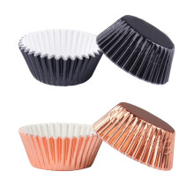 200 moules à gâteaux en papier pour gâteaux aux fruits, muffins et autres gâteaux, avec doublure en aluminium.