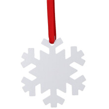 Sublimation Ornaments Blank Round Heart Snowflake Bell 10PCS