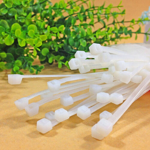 Cable Ties UV Weather Resistant Nylon Black 100 Pcs 2