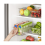 Refrigerator Organizer Bins Clear Plastic 4 Pcs 3