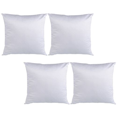 Sublimation pillow cases white 4 pcs