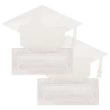 Graduation Gift Card Blank Blessing Cards 2 Pcs