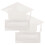 Graduation Gift Card Blank Blessing Cards 2 Pcs 1