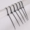 Cable Ties UV-Resistant Nylon 100 Pcs Black 2