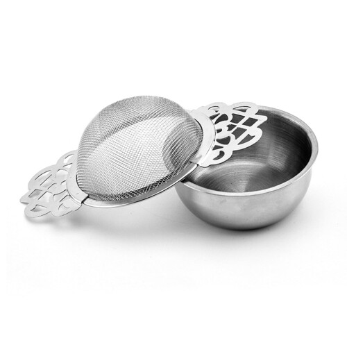 Stainless Steel Tea Infuser Strainer with Double Winged