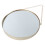 Gold Round Bathroom Mirror Wall Decor 1
