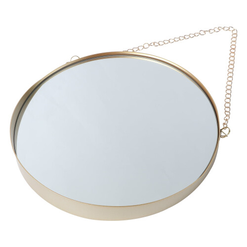 Gold Round Bathroom Mirror Wall Decor