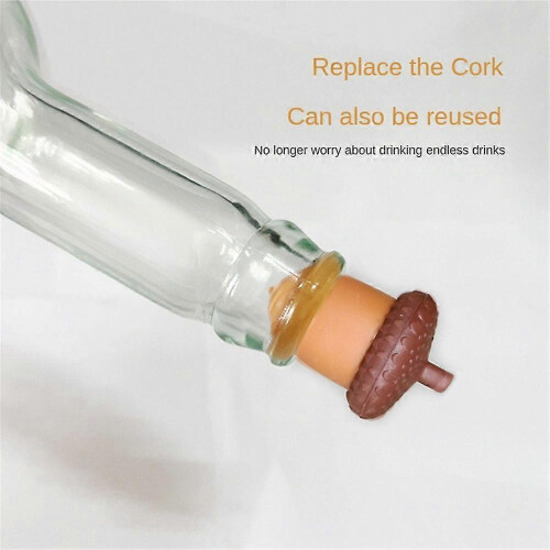 Pinecone Wine Stopper Wine Bottle Caps Reusable Wine Bottle Stopper 2