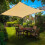 Jacenvly sun shade canopy rectangle 95% UV protection 7
