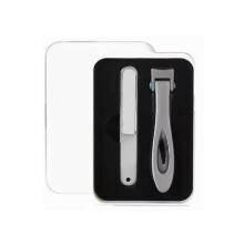 (Silver) Vianys Proclip, Dotmalls Clipmaster Pro, Stainless Steel Splashless Nail Clipper